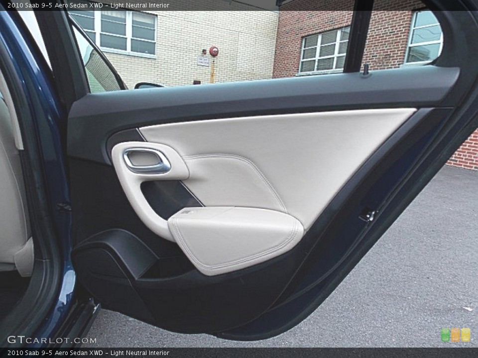 Light Neutral Interior Door Panel for the 2010 Saab 9-5 Aero Sedan XWD #93514645