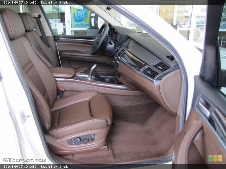 Saddle Brown Interior Front Seat for the 2010 BMW X5 xDrive30i #93518432