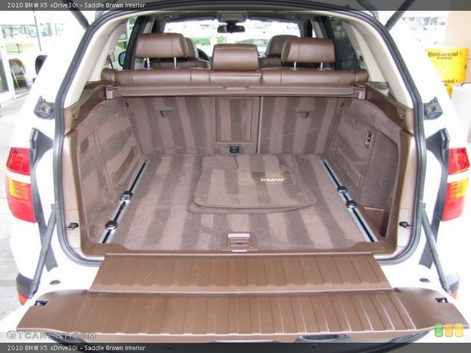 Saddle Brown Interior Trunk for the 2010 BMW X5 xDrive30i #93518537