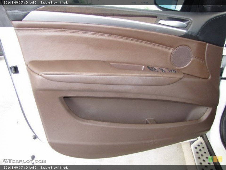 Saddle Brown Interior Door Panel for the 2010 BMW X5 xDrive30i #93518657