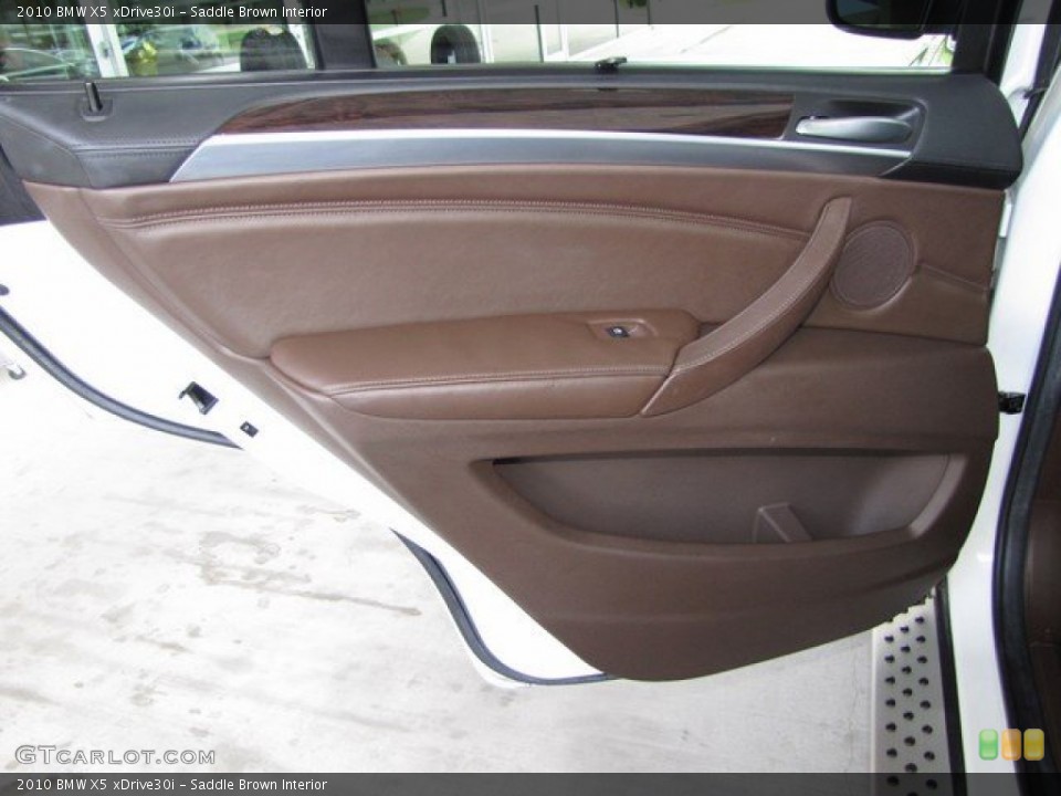 Saddle Brown Interior Door Panel for the 2010 BMW X5 xDrive30i #93518681
