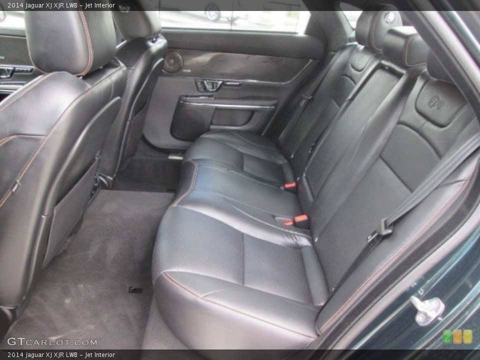 Jet Interior Rear Seat for the 2014 Jaguar XJ XJR LWB #93519869