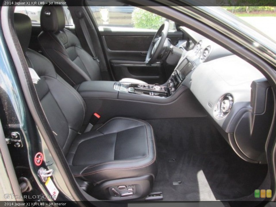 Jet Interior Front Seat for the 2014 Jaguar XJ XJR LWB #93519968