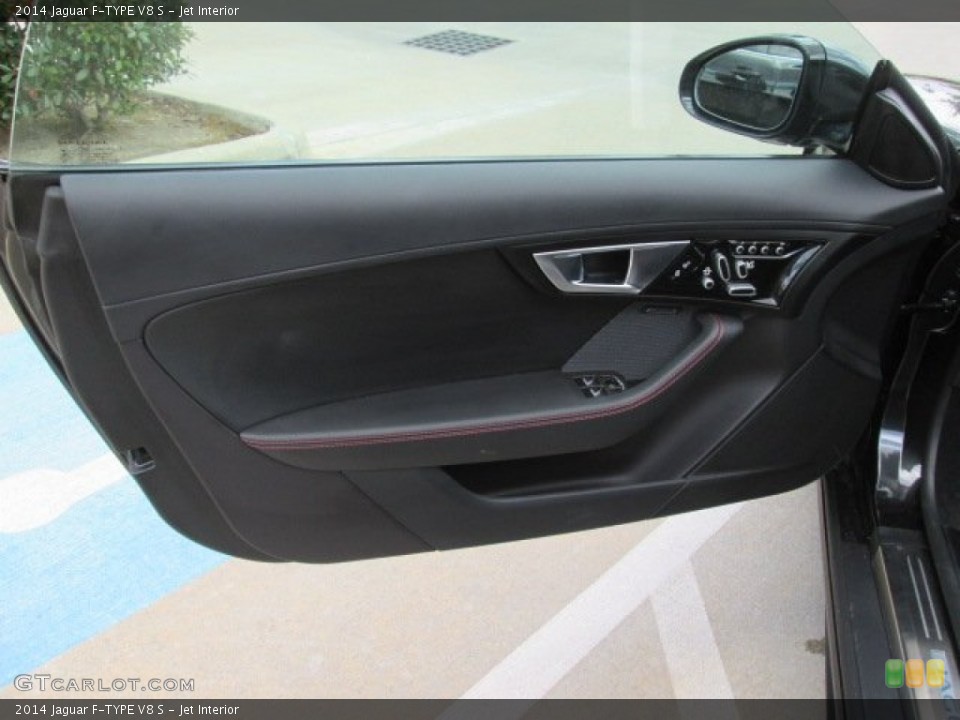 Jet Interior Door Panel for the 2014 Jaguar F-TYPE V8 S #93520112