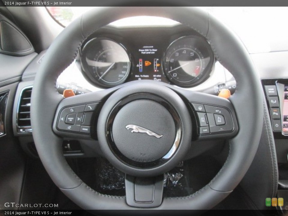 Jet Interior Steering Wheel for the 2014 Jaguar F-TYPE V8 S #93520133