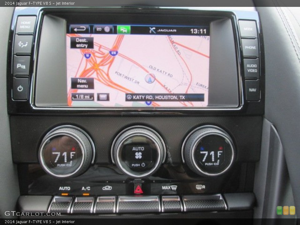 Jet Interior Controls for the 2014 Jaguar F-TYPE V8 S #93520235