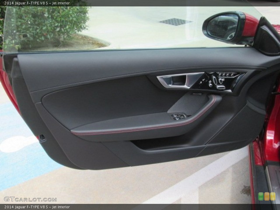 Jet Interior Door Panel for the 2014 Jaguar F-TYPE V8 S #93520244