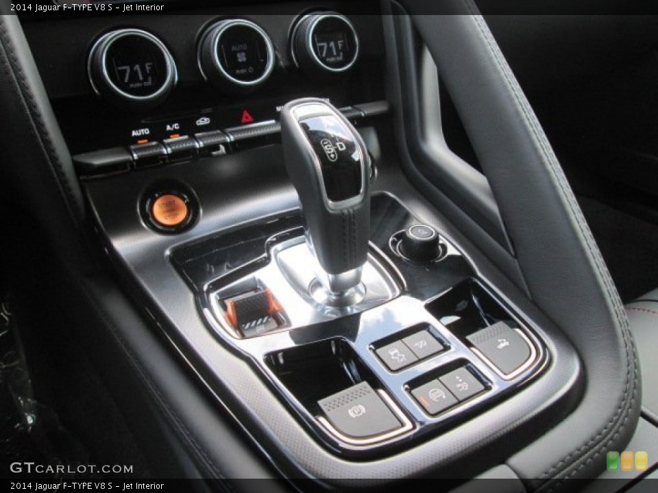 Jet Interior Transmission for the 2014 Jaguar F-TYPE V8 S #93520265