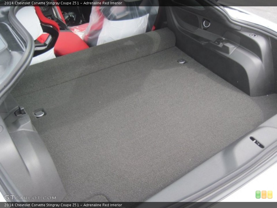 Adrenaline Red Interior Trunk for the 2014 Chevrolet Corvette Stingray Coupe Z51 #93526171