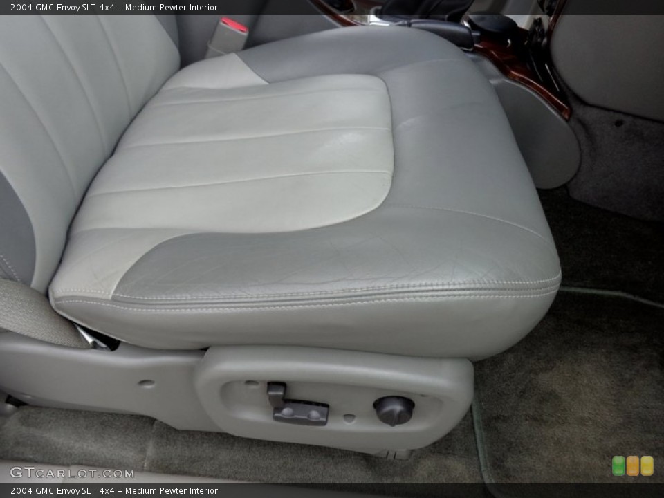 Medium Pewter Interior Front Seat for the 2004 GMC Envoy SLT 4x4 #93537919