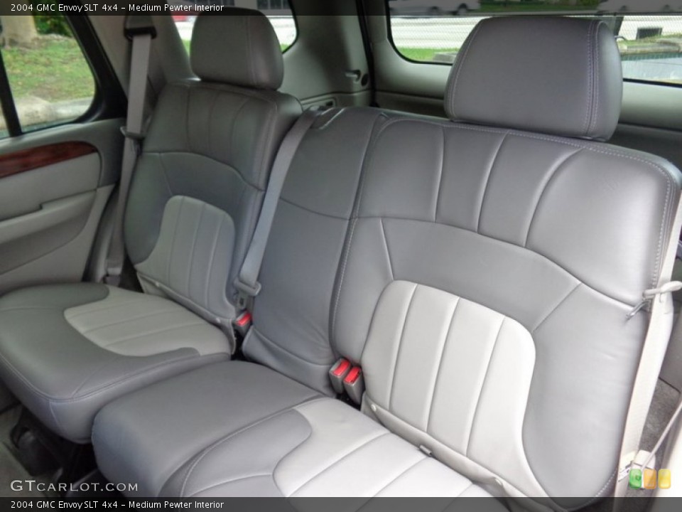Medium Pewter Interior Rear Seat for the 2004 GMC Envoy SLT 4x4 #93538997