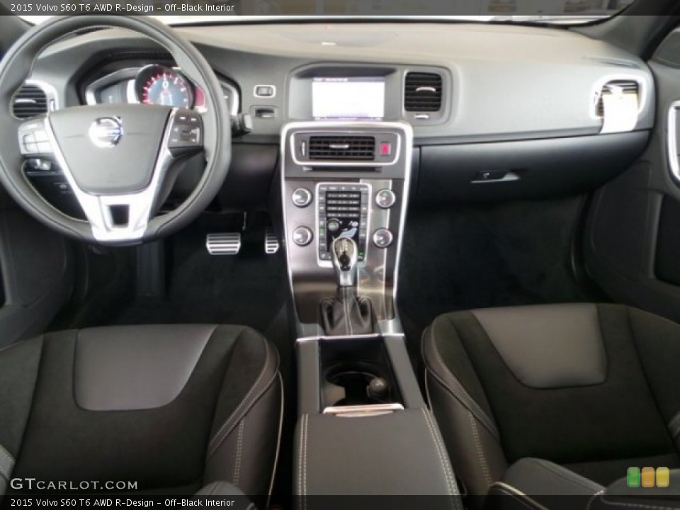 Off-Black Interior Dashboard for the 2015 Volvo S60 T6 AWD R-Design #93548368