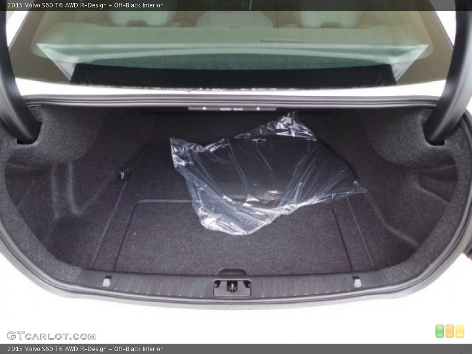 Off-Black Interior Trunk for the 2015 Volvo S60 T6 AWD R-Design #93548410