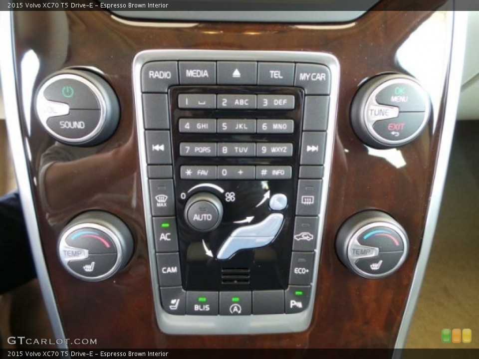 Espresso Brown Interior Controls for the 2015 Volvo XC70 T5 Drive-E #93550201