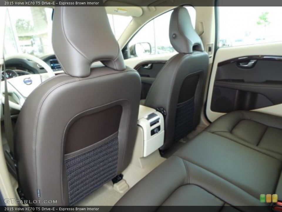 Espresso Brown Interior Rear Seat for the 2015 Volvo XC70 T5 Drive-E #93550282