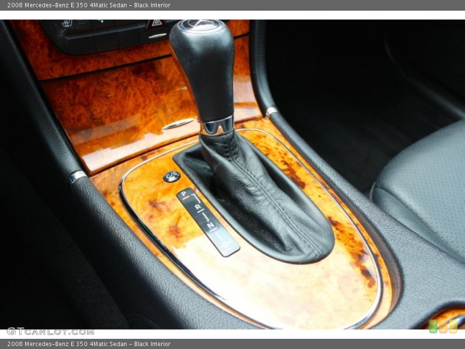 Black Interior Transmission for the 2008 Mercedes-Benz E 350 4Matic Sedan #93555241