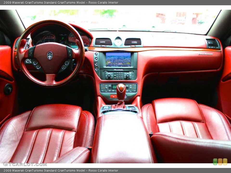 Rosso Corallo Interior Dashboard for the 2009 Maserati GranTurismo  #93556135
