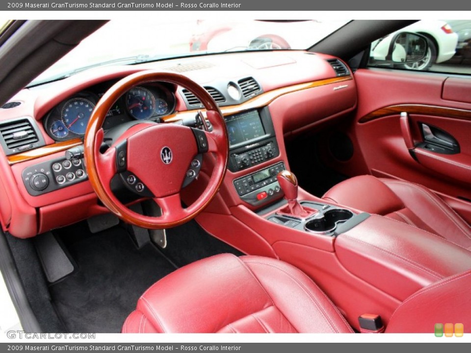 Rosso Corallo Interior Photo for the 2009 Maserati GranTurismo  #93556237