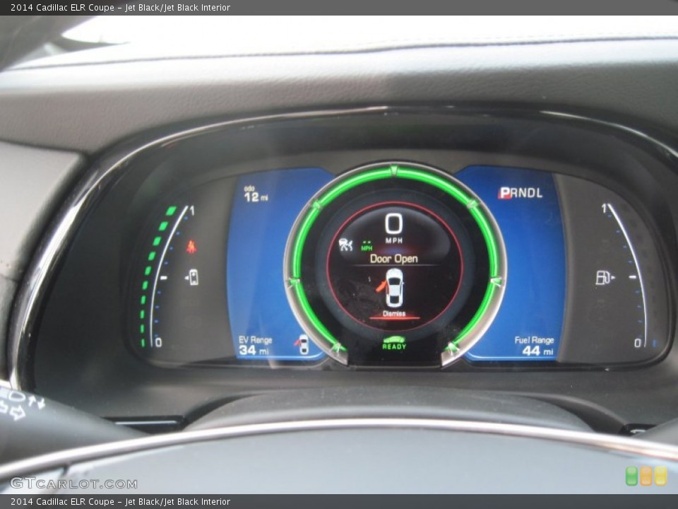 Jet Black/Jet Black Interior Gauges for the 2014 Cadillac ELR Coupe #93570822