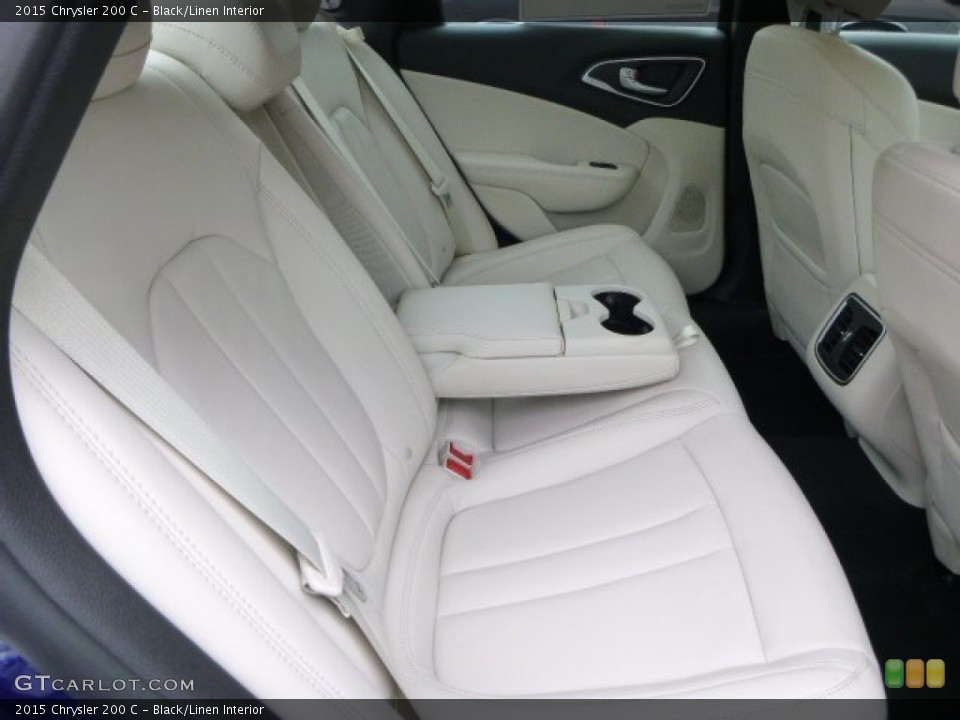 Black/Linen Interior Rear Seat for the 2015 Chrysler 200 C #93572546
