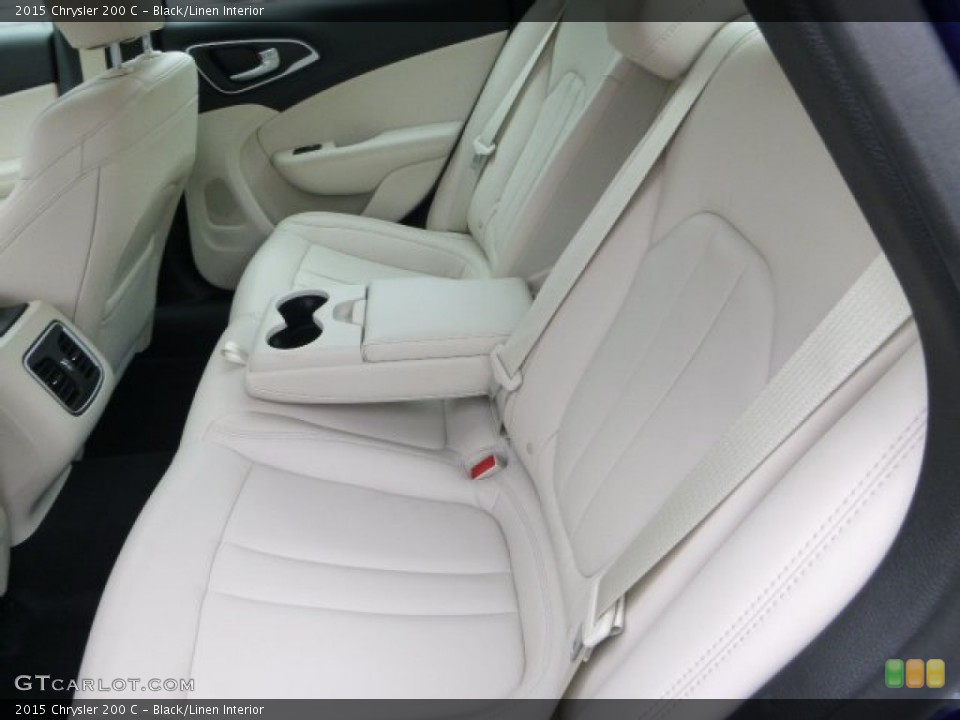 Black/Linen Interior Rear Seat for the 2015 Chrysler 200 C #93572592