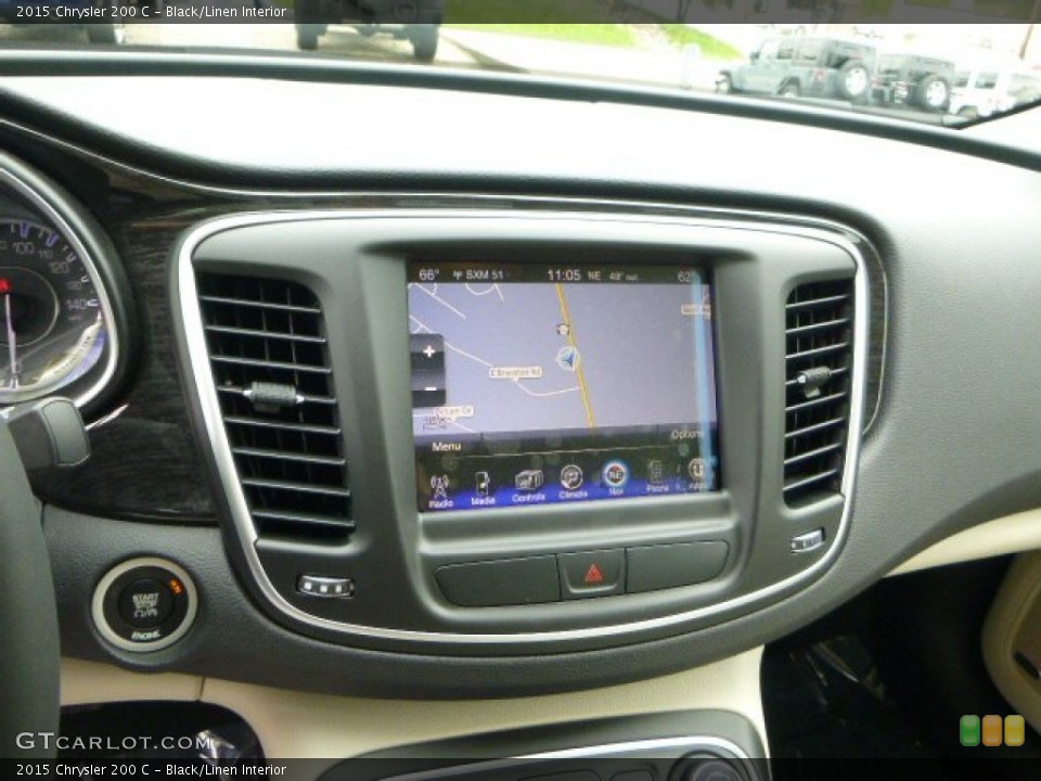 Black/Linen Interior Controls for the 2015 Chrysler 200 C #93572703