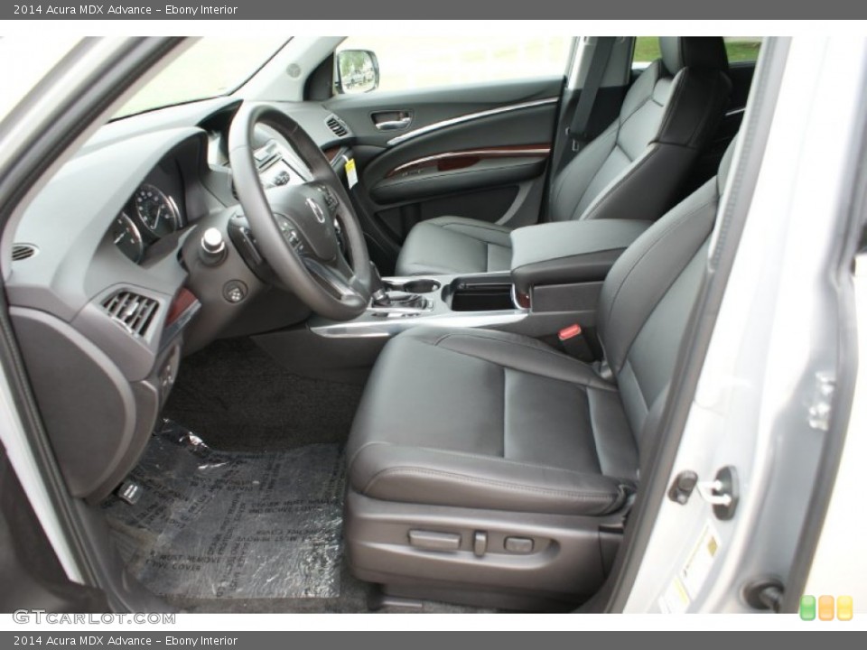 Ebony Interior Photo for the 2014 Acura MDX Advance #93574332