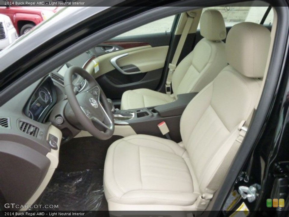 Light Neutral Interior Front Seat for the 2014 Buick Regal AWD #93579624