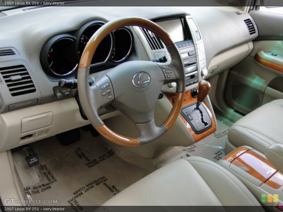 Ivory Interior Photo for the 2007 Lexus RX 350 #93601959