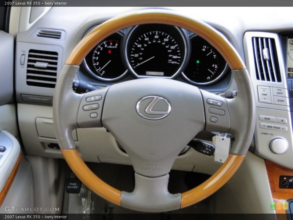 Ivory Interior Steering Wheel for the 2007 Lexus RX 350 #93601977