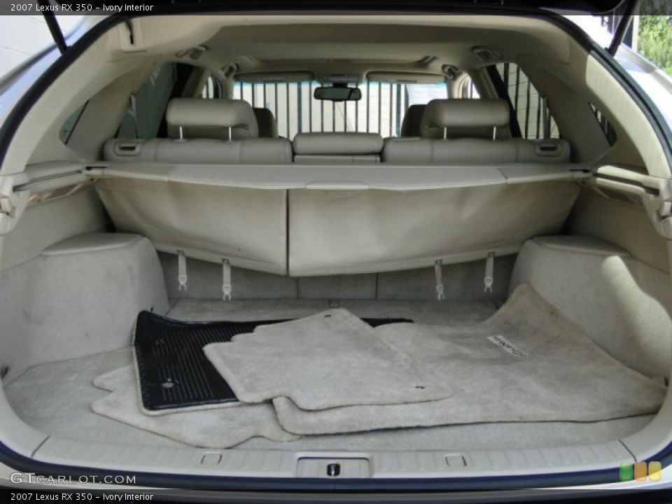 Ivory Interior Trunk for the 2007 Lexus RX 350 #93601998