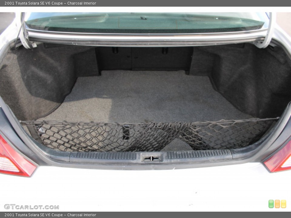 Charcoal Interior Trunk for the 2001 Toyota Solara SE V6 Coupe #93617269