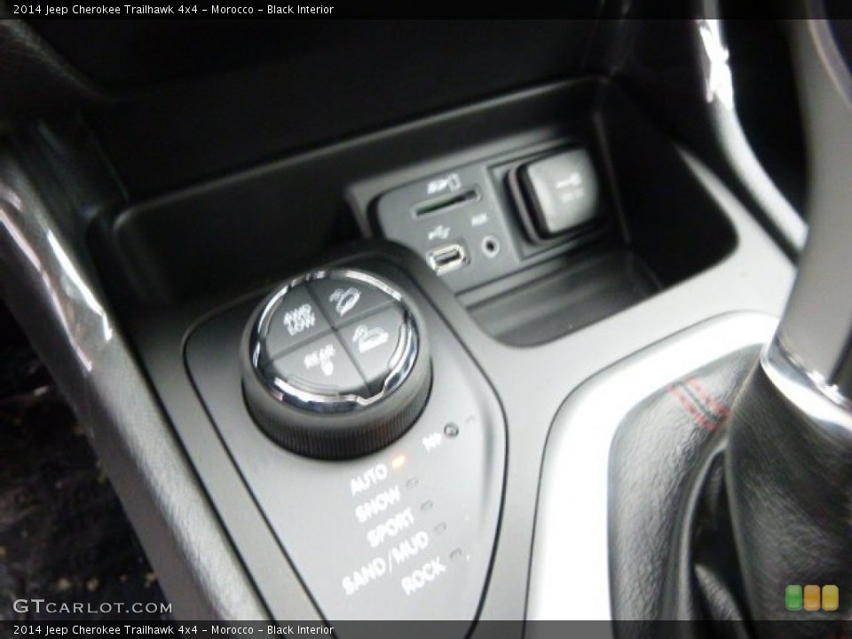 Morocco - Black Interior Controls for the 2014 Jeep Cherokee Trailhawk 4x4 #93617878