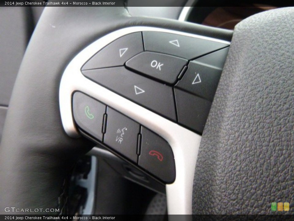 Morocco - Black Interior Controls for the 2014 Jeep Cherokee Trailhawk 4x4 #93617914