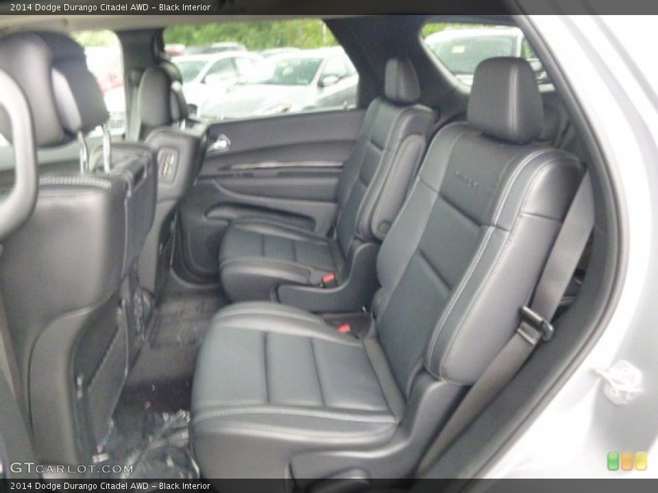 Black Interior Rear Seat for the 2014 Dodge Durango Citadel AWD #93618506