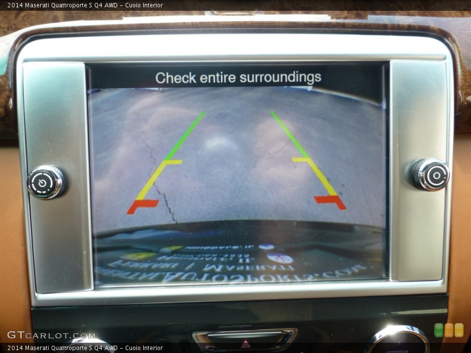 Cuoio Interior Controls for the 2014 Maserati Quattroporte S Q4 AWD #93621568