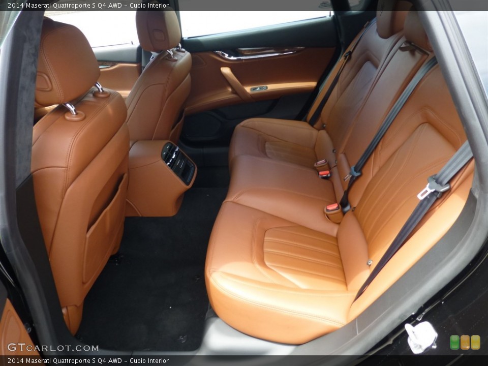 Cuoio Interior Rear Seat for the 2014 Maserati Quattroporte S Q4 AWD #93621592
