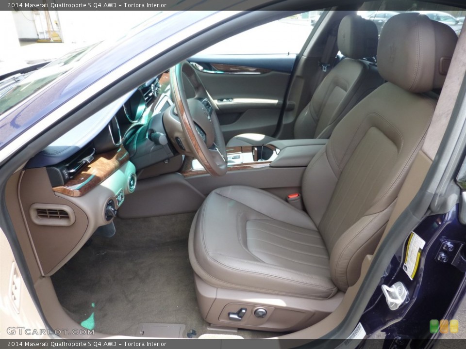 Tortora Interior Front Seat for the 2014 Maserati Quattroporte S Q4 AWD #93621817