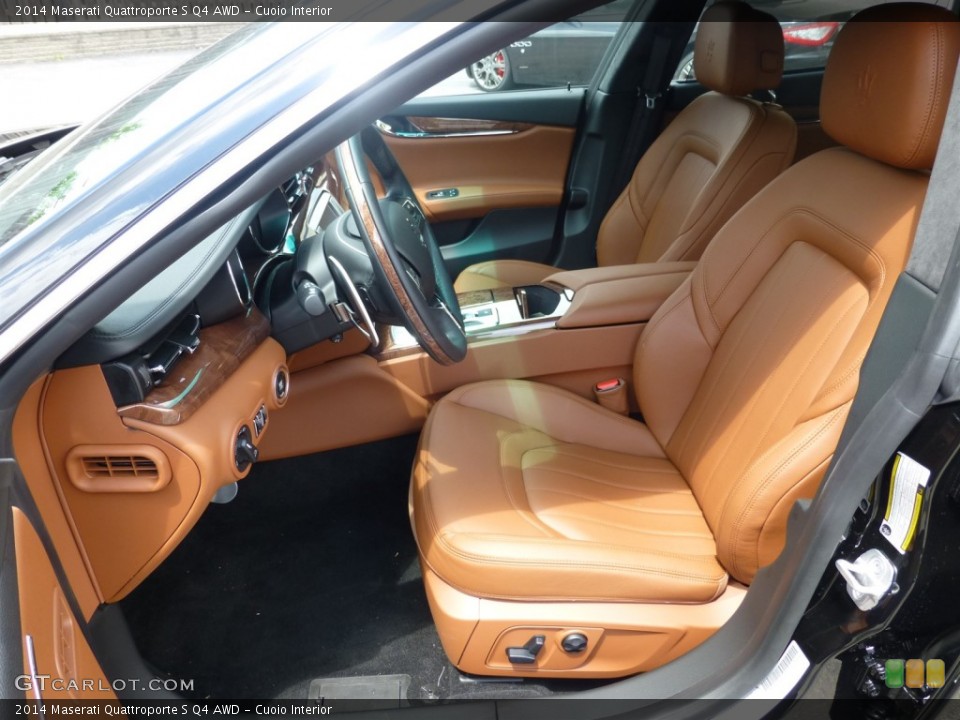 Cuoio Interior Front Seat for the 2014 Maserati Quattroporte S Q4 AWD #93622444