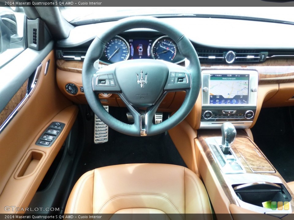 Cuoio Interior Dashboard for the 2014 Maserati Quattroporte S Q4 AWD #93622509