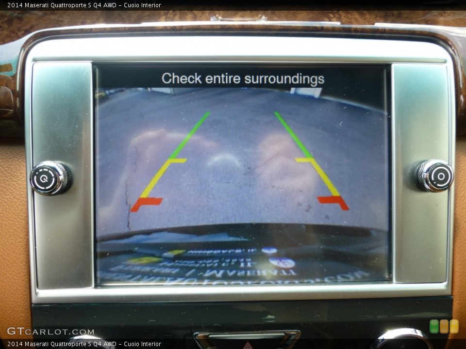 Cuoio Interior Controls for the 2014 Maserati Quattroporte S Q4 AWD #93622555