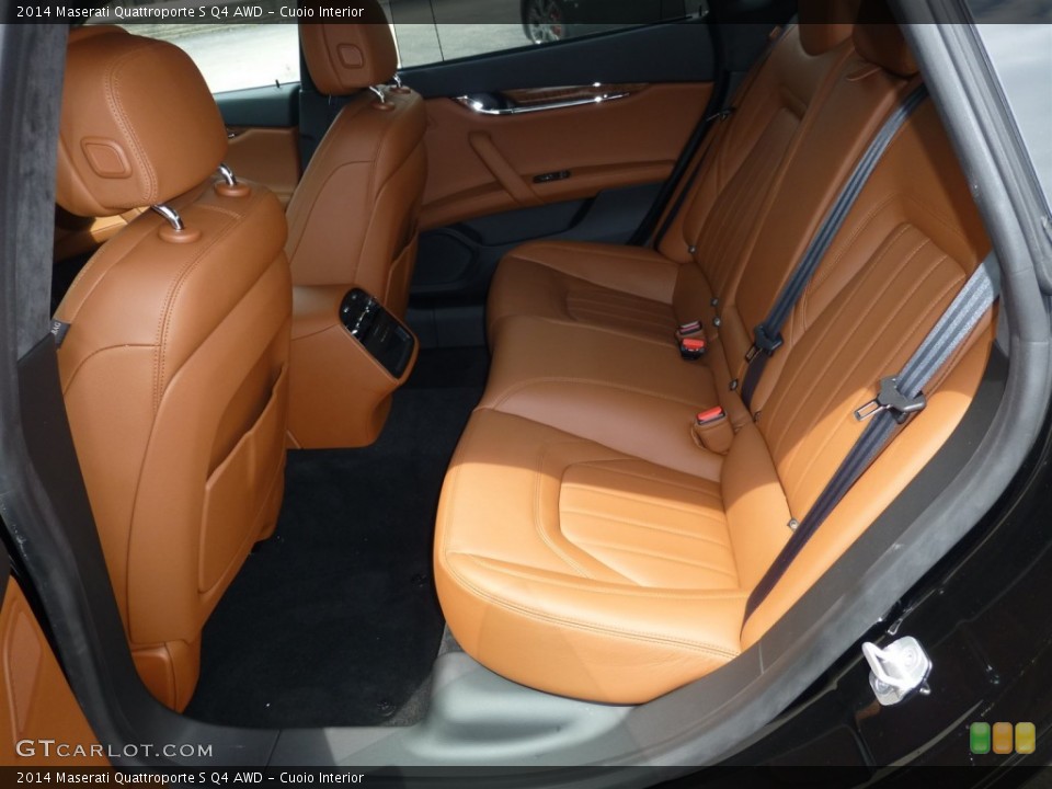 Cuoio Interior Rear Seat for the 2014 Maserati Quattroporte S Q4 AWD #93622603