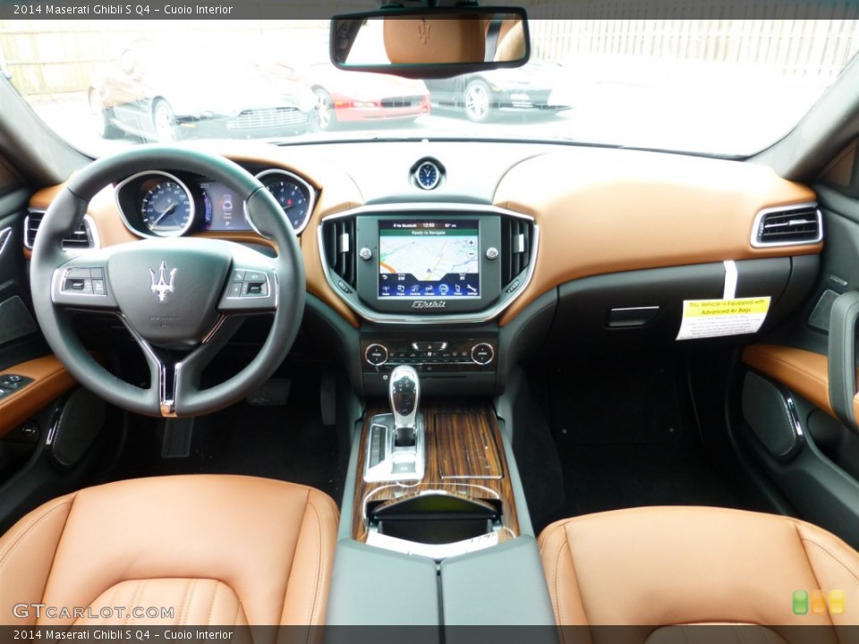 Cuoio Interior Dashboard for the 2014 Maserati Ghibli S Q4 #93623125