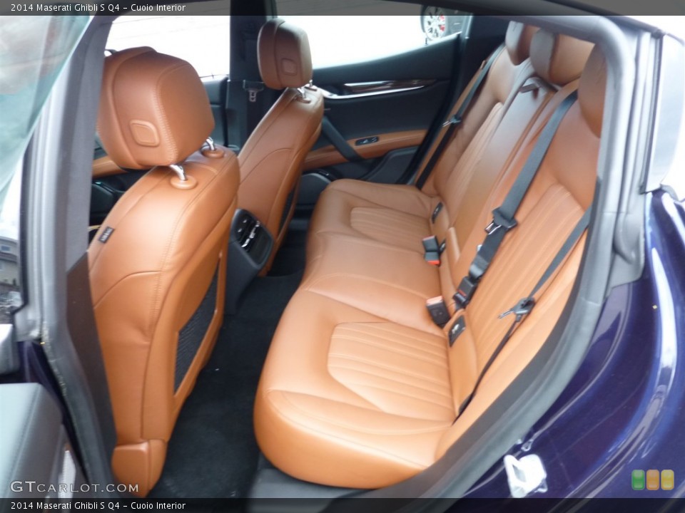 Cuoio Interior Rear Seat for the 2014 Maserati Ghibli S Q4 #93623224