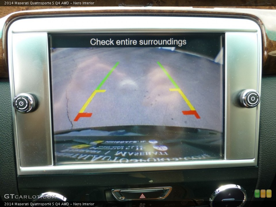 Nero Interior Controls for the 2014 Maserati Quattroporte S Q4 AWD #93623545