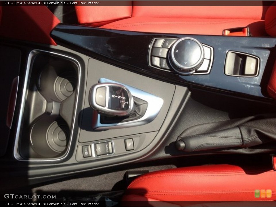 Coral Red Interior Transmission for the 2014 BMW 4 Series 428i Convertible #93623944