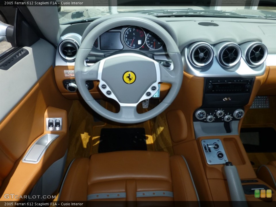Cuoio Interior Dashboard for the 2005 Ferrari 612 Scaglietti F1A #93624282