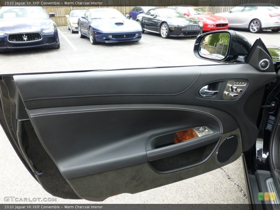 Warm Charcoal Interior Door Panel for the 2010 Jaguar XK XKR Convertible #93624640