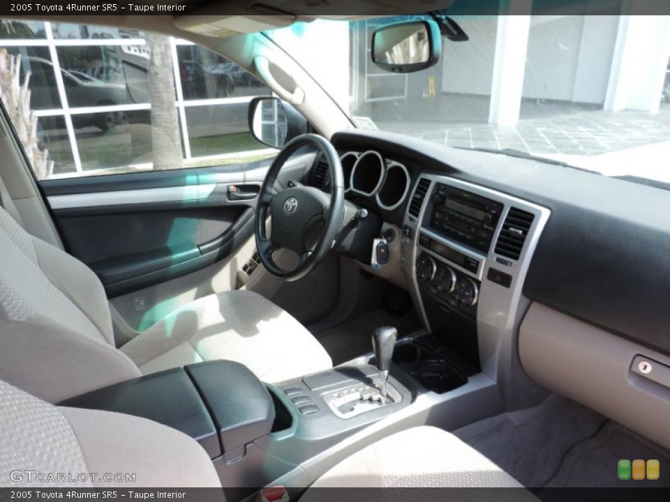 Taupe Interior Photo for the 2005 Toyota 4Runner SR5 #93644245