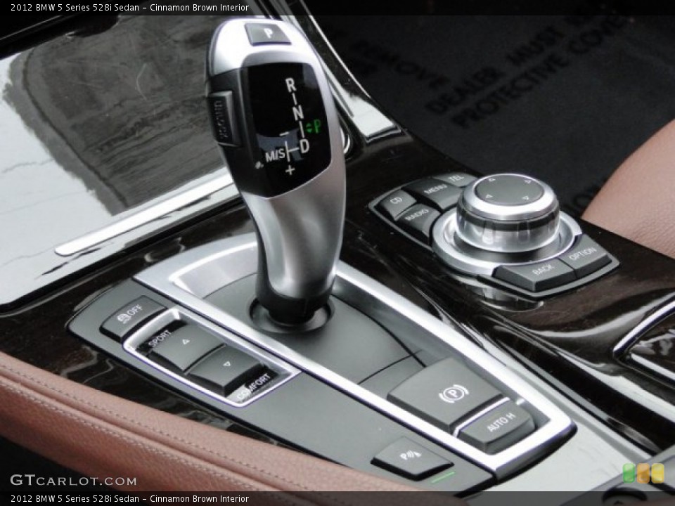 Cinnamon Brown Interior Transmission for the 2012 BMW 5 Series 528i Sedan #93646138
